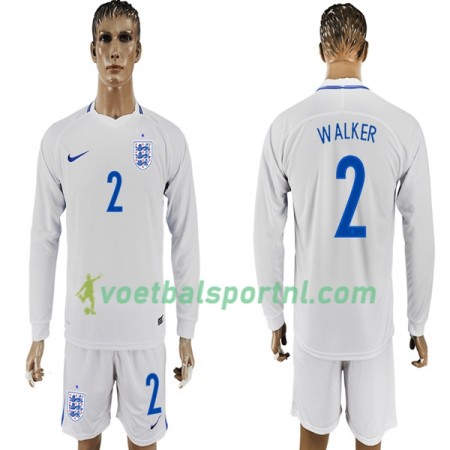 Engeland Walker 2 Thuis Shirt WK voetbal 2018 L/S